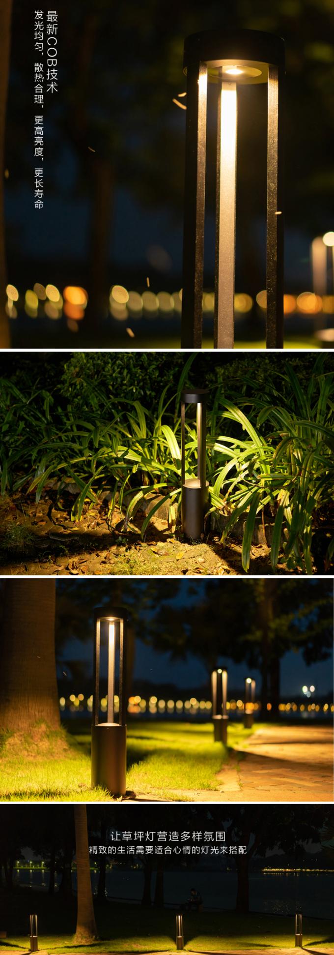 Лампа лужайки СИД алюминиевого сплава для на открытом воздухе сада лужайки освещая 12В/24В